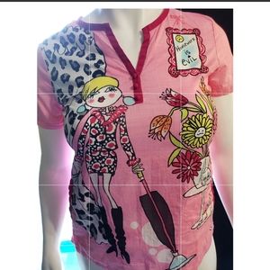 Kai by Kathy Peterson Whimsical Top Medium